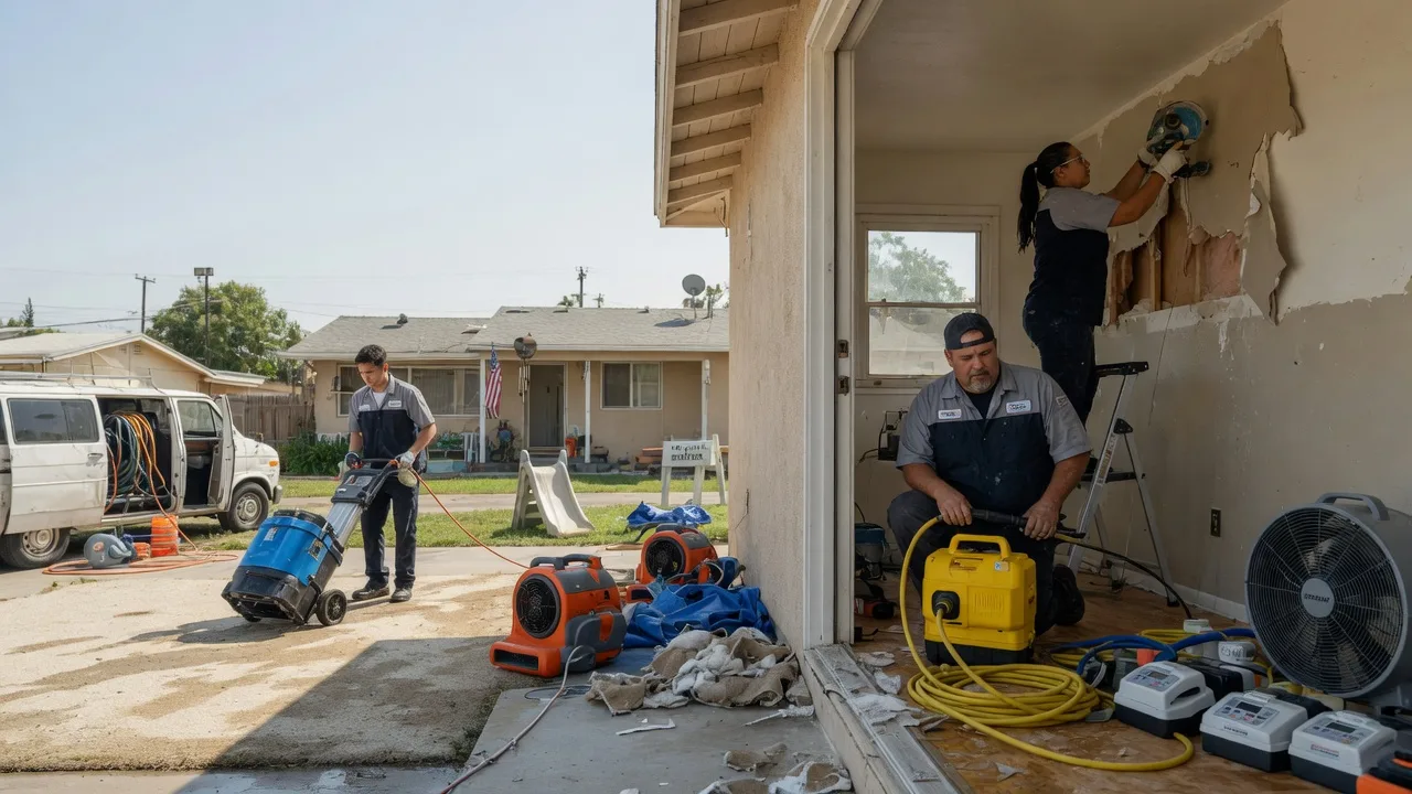 Water Damage Restoration in Wingate, TX near me
